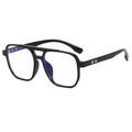 STORY L117 Fashion Block Blue Light Glasses Women Classic Square Anti Blue Light Retro TR90 Double Bridge Eyewear Men Women