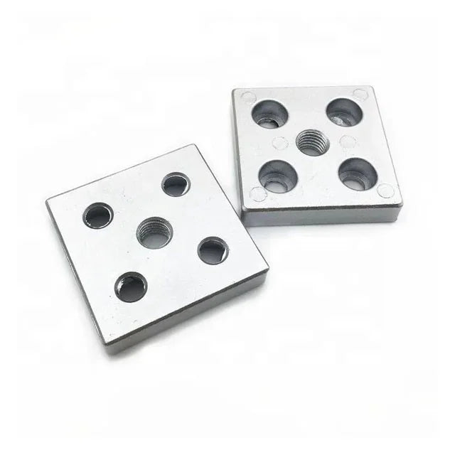 6060 Aluminum Profile Solid End Connection Plate