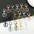 Key Ring  Popular Classic Black Color Plated Lobster Clasp Key Hook Chain  Keychain