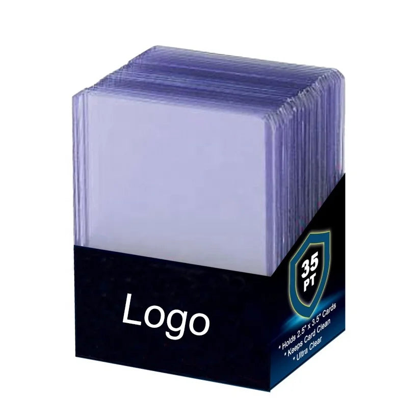 Super Clear Premium Toploader Plastic Card Holder for Baseball Football Basketball Sports Cards35pt Toploader 3x4