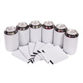 Qualisub Personalized Neoprene Can Cooler Sublimation Can Cooler Blank Heat Shield Cover for Water Cup