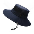 Custom Unisex Casual Sun Protection Fishing Hiking Hunting Safari Cap Boonie Bucket Hat 100% Polyester