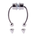 New Design Non Pierced Earring Nose Septum Lip Belly Piercing Magnetic Studs Ring Stainless Steel Engagement Body More Shapes