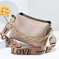Custom New crocodile Grain Leisure Bucket Best Selling Ins Bags for Women Sac Main Femm Sac Bolsos De Mujer