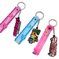 Designer Custom Logo Silicone Waterproof Personalized Branding Name Creative Key Holder for Women Promotional Gift