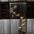 Big Size Glass Candle Jar Enormous Candle Holder  Wedding Decor Able Centerpiece Decorations Dining Room