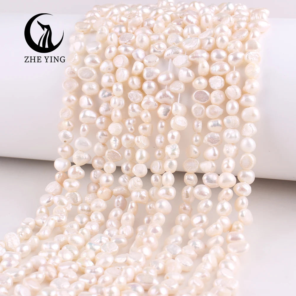 Wholesale 5-6mm Cultured Freshwater Pearls Loose Pearls for Jewelry Making Bracelet Necklace Natural Pearl Beads