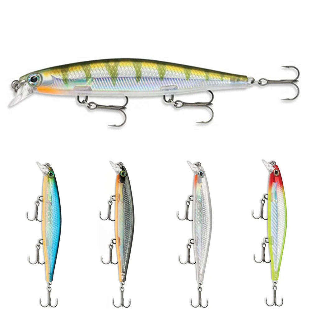 Top Right M088 110mm 13g Artificial Floating Minnow Lure  Peche Hard Bait Jerkbait Bass Fishing Lure Pesca