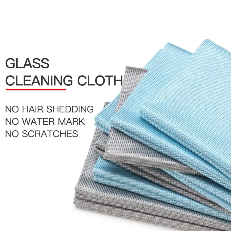 No Scratch Microfiber Glasses Cleaning Cloth Microfiber High Quality Dust and Glass Cleaning Cloth Factory Wholesale