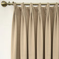 Home Velvet Curtains - Super Soft Home Decor Room Darkening Curtain for Living Room Thermal Insulated Velvet Drapes for Bedroom
