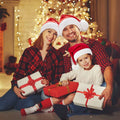 Wholesale Hot Selling Christmas Hats  Knitted Plush Red Hats for Home Decoration and Christmas Party Supplies