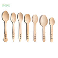 Disposable Individually Wrapped Wooden Spoon Birch Wood Wooden Cutlery