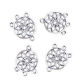 Native Dream Catcher Chandelier Connector Alloy Pendant Charms for Earring Bracelet DIY Accessories Metallic Jewelry Making