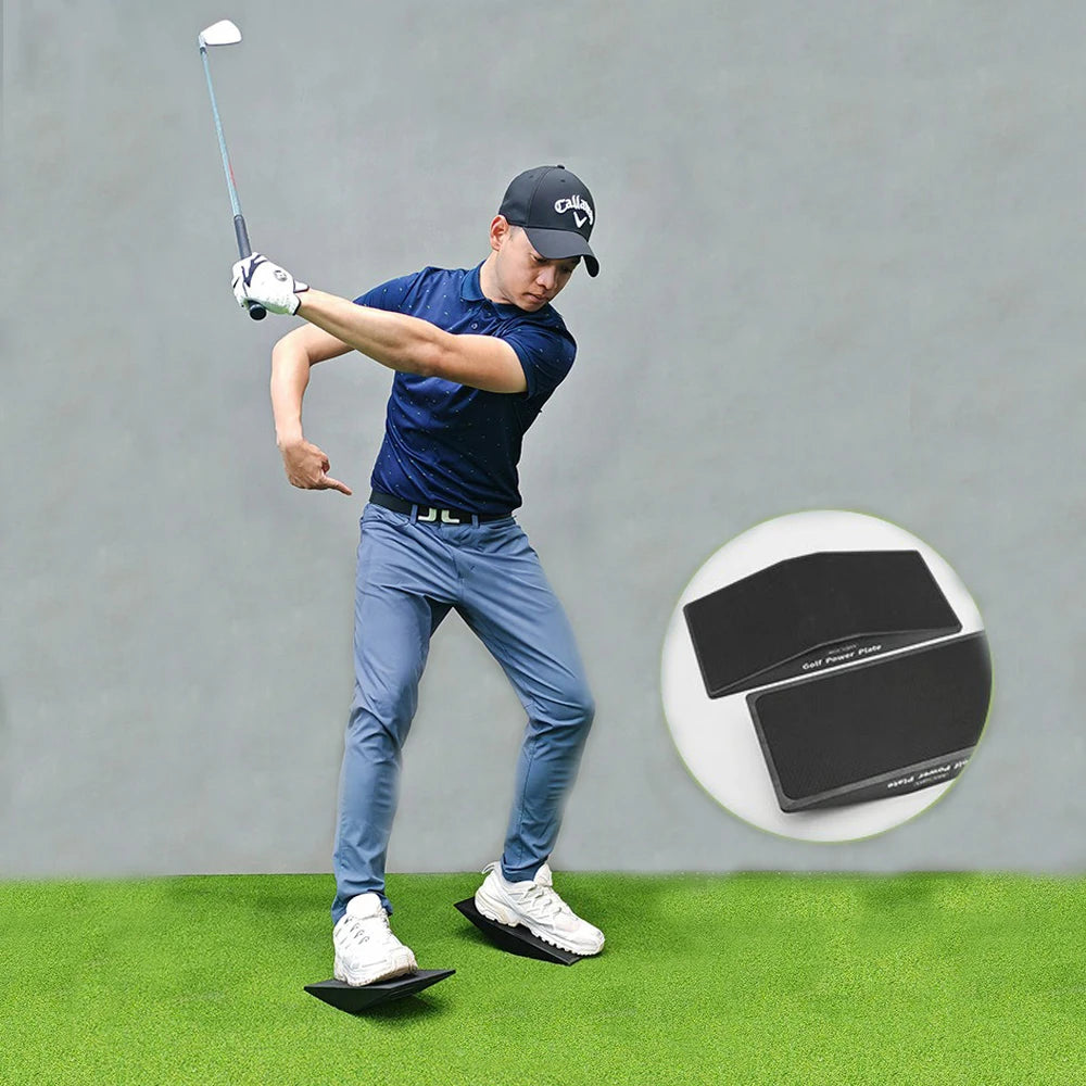 Golf Gravity Plate for Swing Training Posture Correction Improve Stability Balance and Swing Power with Ground Force Technology