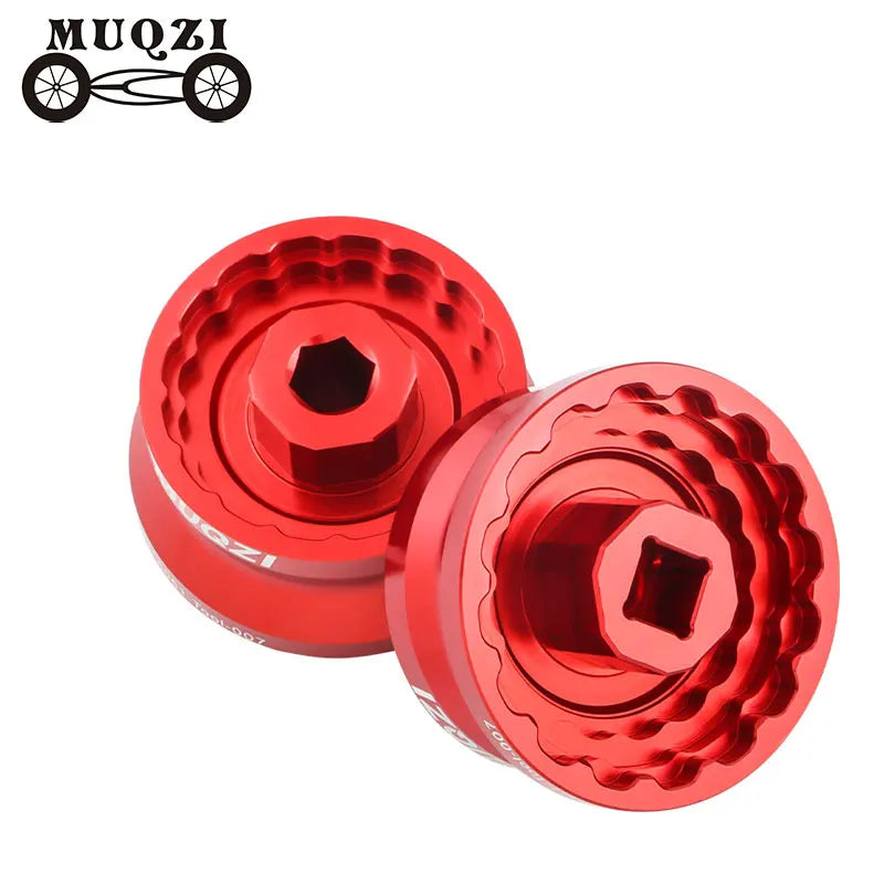 MUQZI Five in One Bicycle Bottom Bracket Removal Tool Threaded BB Install Cup Tool for Shimano BBR60 MT800 DUB BSA30 FSA BB386 MegaBDM