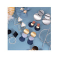 Women's Earrings Korean Drop Earrings for Women Statement Geometric Round Gold Earring 2021 Fashion Trend Female Jewelry