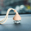 Bulk Water Drop Shape 6ml High-end Aromatherapy Empty Pendant Car Perfume Bottle