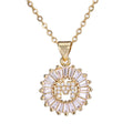 Popular Hot Sale Newest Fashion Ladies Pendant Zircon Women 26 Letters Necklace