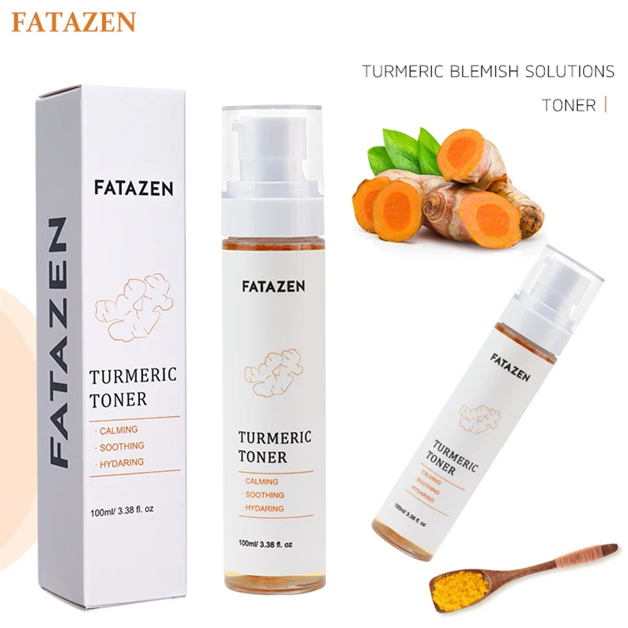 Deep Moisturizing Turmeric Dark Spots Toner Spots Eraser Corrector Turmeric Fade Blemishes Dark Spots Remover Acne Remover Toner