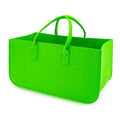 YUJIN Foldable Felt Bag Shopping All-Purpose Basket for Firewood