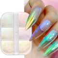 Fashion Dust Nail Art Sequins Manicure Mirror Glitter Pigment Chrome Aurora Nail Powder DIY