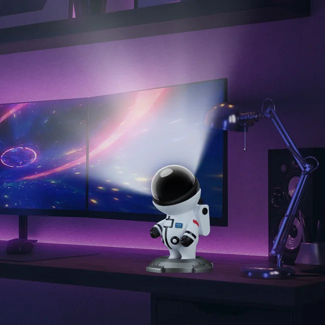 Bedroom Living Room Projection Room Decoration Atmosphere Night Lights Children's Gifts Astronaut Starry Sky Projector Lights