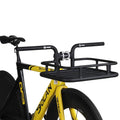 Integrated 31.8mm Aluminum Alloy Bicycle Handlebar Basket Road Mountain Fixed Gear Front Carrier for Bike