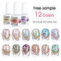 Missgel Guangzhou Factory Very Good Gel Nail Polish Full Coloring Wholesale Nail Supplies Salon Uv Gel Nail Polish Set 12 Colour