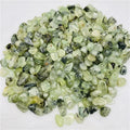 Wholesale Natural Crystal Chiltonite Gravel Green Prehnite Tumbled Stones For Decorate
