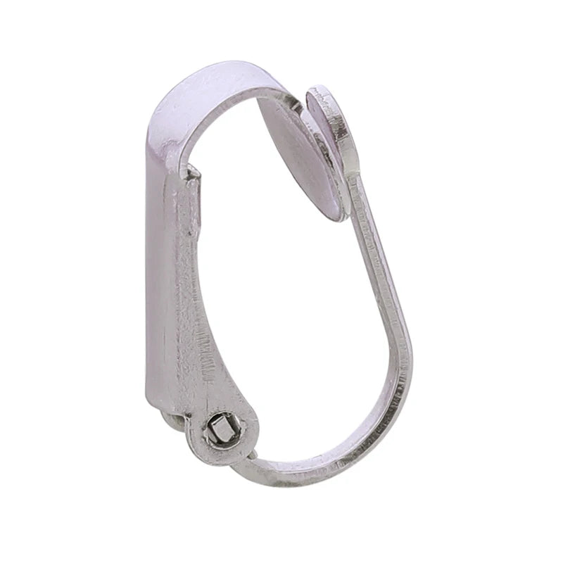 Japanese and Korean New Design None Pierced Earring Clips Stainless Steel Clip on Earrings for Jewelry Making Accessories