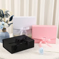 New Foldable Gift Box Paper Cardboard Boxes for Cosmetic Perfume Aromatherapy Clothes Shoes Box Packaging Custom