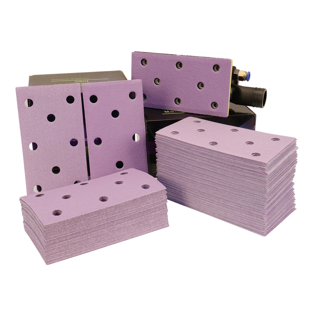 Wholesale Sand Paper 90 175 mm Square Sandpaper 80/120/240/320/400 Grit for Sander Polish Car Repair Wood Floor Wall Sanding