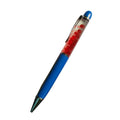 OEM 3D Red Cells Floater Liquid Ballpoint Pens Smooth Metal Novelty Body 1.0mm Gift Cheap Price From Manufacturers