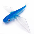 21cm Artificial Bait Flying Fish Soft Plastic Fishing Lures Teaser for Saltwater and Freshwater Fishing Tackle in Stock