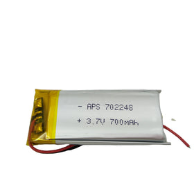 700mAh 3.7v 702248 Lipo Lithium Li Cell Rechargeable Battery Pack Li-polymer Lithium Ion Battery Cell NCM Pouch Cell Battery