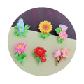 Cute Resin Mini Cartoon Flowers Flat Back Cabochon Scrapbook Kawaii Flower DIY Decorative Jewelry Accessories