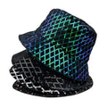 4 Colors Bling Bling Hats Glitter Bucket Hat for Women Fashionable Ladies Sparkle Shining Sequins Travel Beach Sun Hat