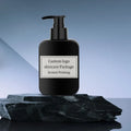 Custom Logo Square PET Black Plastic Bottle 150ml Empty Hand Wash Liquid Lotion Pump Shampoo Face Wash Bottles