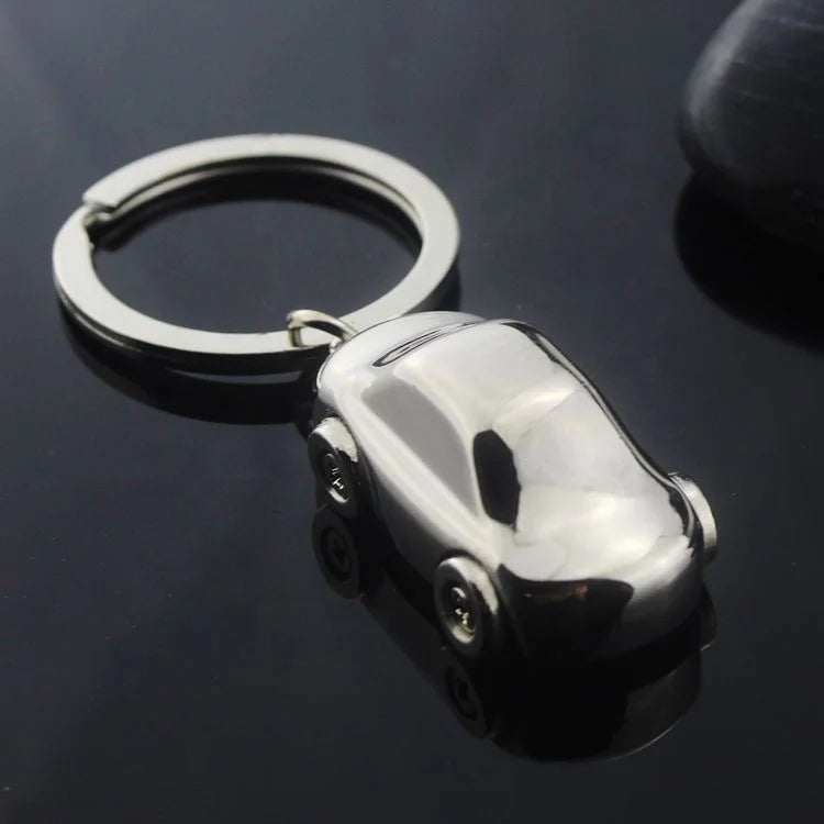 Wholesale Metal Car Keychain Small 3D Metal Car Plate Keychain Alloy Carabiner Keychain for Car Owners