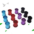[Color Aluminum Ring] Foot Ring Carrier Pigeon Supplies Marking Ring Aluminum Multi-color Foot Ring Closed Aluminum Ring