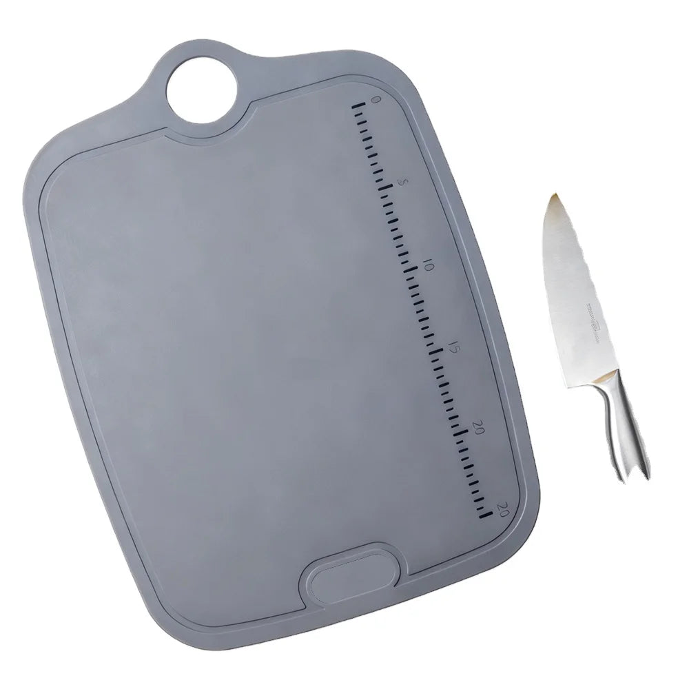 Durable Tpu Cutting Boards for Kitchen Set of 2 Double-sided Non-slip Chopping Board