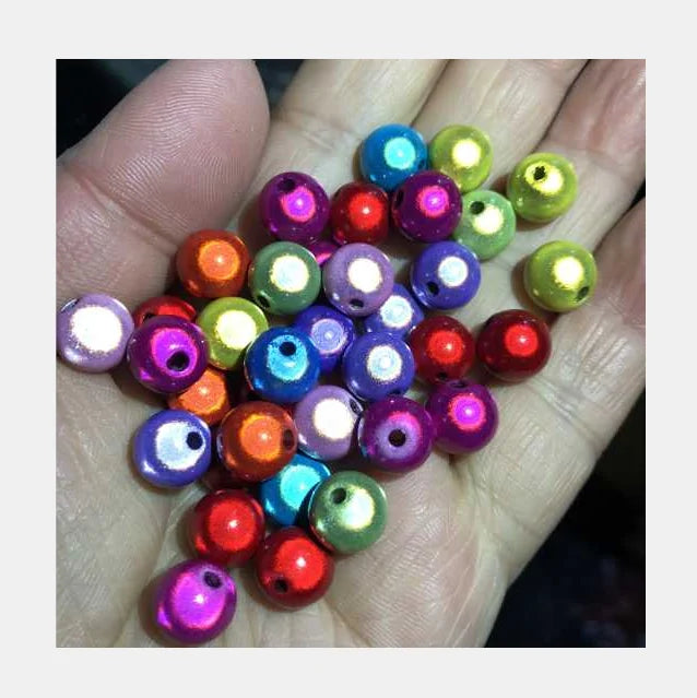 Wholesale 3D Illusion Miracle Beads Acrylic Material for Bracelet Necklace Jewelry Making