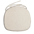 Wholesale Sunzo High Quality Linen Fabric Soft Pad Customizable Color Wedding Chiavari Chair Cushion Anti-static Anti-Pilling