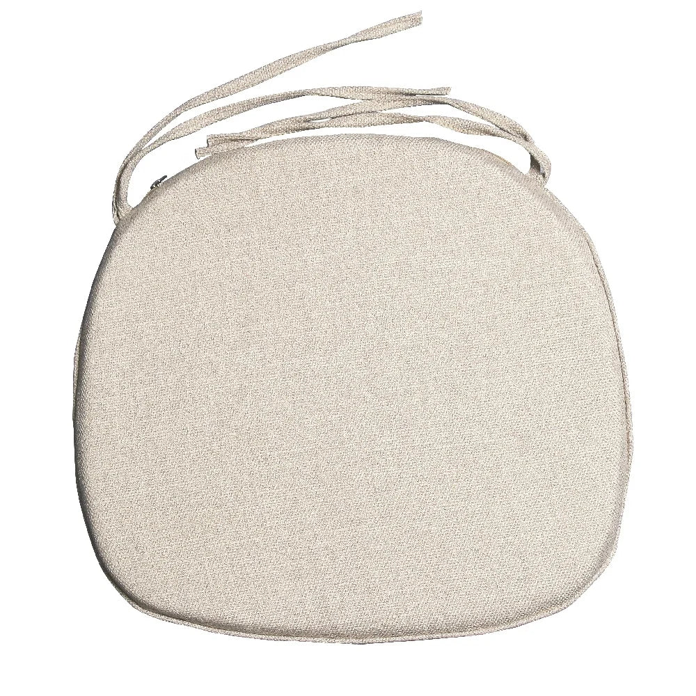 Wholesale Sunzo High Quality Linen Fabric Soft Pad Customizable Color Wedding Chiavari Chair Cushion Anti-static Anti-Pilling