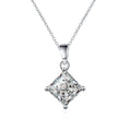 Moissanite Diamond Necklace 925 Sterling Silver GRA Moissanite Jewelry 2023 Pendant Necklace for Women