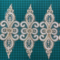 Wedding Dress Lace Patches Polyester Material for Dress Sewing on Lace Trim for Garment