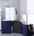 Foldable Nursery Storage Bag Basket Felt Diaper Bag Felt Laundry Basket