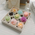 Wholesale Birthday Gifts Home Decor Luxury Rose Flower Candle Home Fragrance Decoration Soy Wax Scented Candles Luxury Wholesale