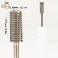 3/32" Super Sharp Straight Cut Two-way Professional 5.35mm Small Barrel 3 in 1 Safety Tungsten Carbide Efile Drill Bits for Nail