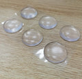 Transparent Door Stoppers Mute Stickers Wall Protection Safety Doors Stop Muffler Pad Silicon Rubber Hardware Bumper Wall Mat